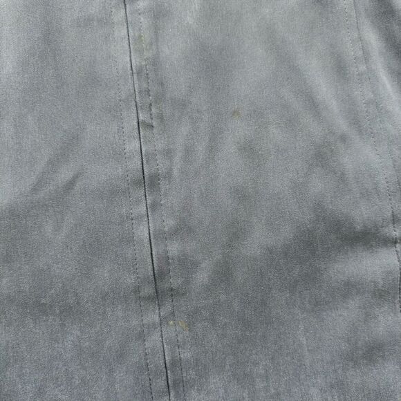 London Fog Blue Zip Up Jacket Essential Women’s Size M Petite Hooded Adjustable - Picture 3 of 12